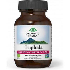 Organic India Triphala | Digestie & Curatare Colon 60 caps