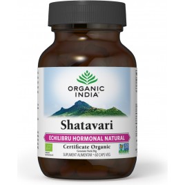Organic India Shatavari | Echilibru Hormonal 60 caps