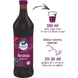 ...Suc BIO pur de Aronia, 100% SUC, 700 ml Aronia Original