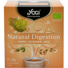 Ceai BIO Digestie naturala, 12 plicuri - 21,6 g Yogi Tea