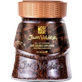 Cafea solubila liofilizata clasica 95g Juan Valdez