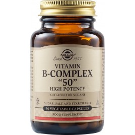 Complex de vitamine B  “50”, 50cps, SOLGAR