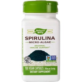 Spirulina Micro-Algae 380mg 100 caps veg