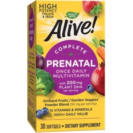 Alive! Prenatal Multi-Vitamin 30 caps moi