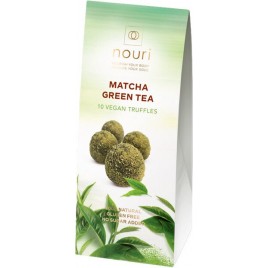 Cutie 10 trufe vegane - Ceai verde si Matcha 100 g